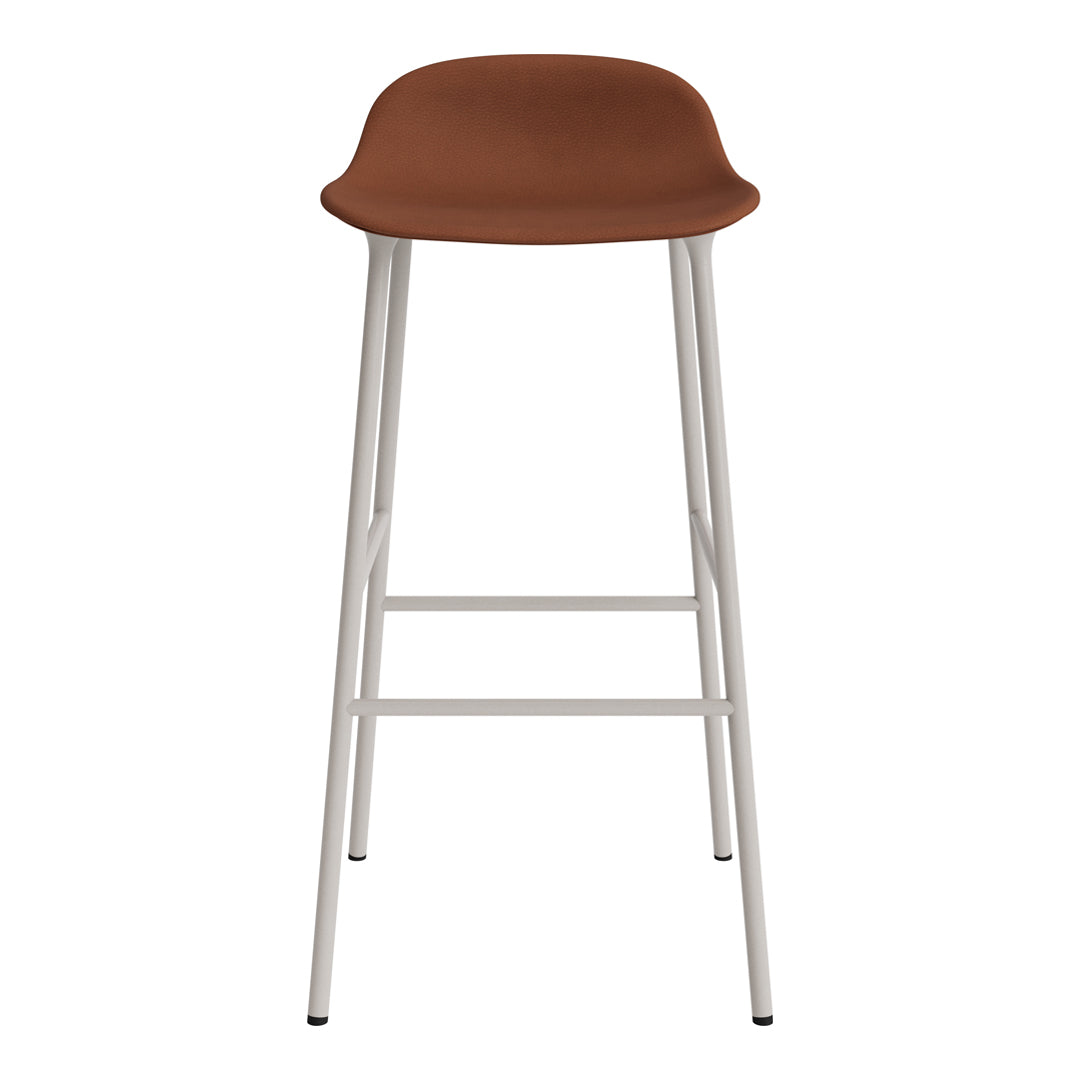 Form Bar Stool - Metal Legs - Upholstered