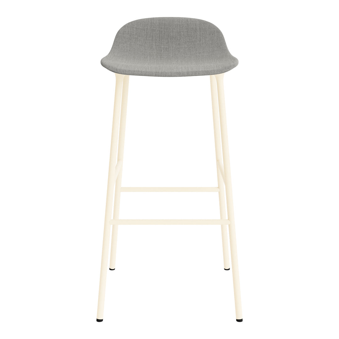 Form Bar Stool - Metal Legs - Upholstered