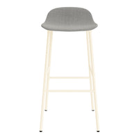 Form Bar Stool - Metal Legs - Upholstered