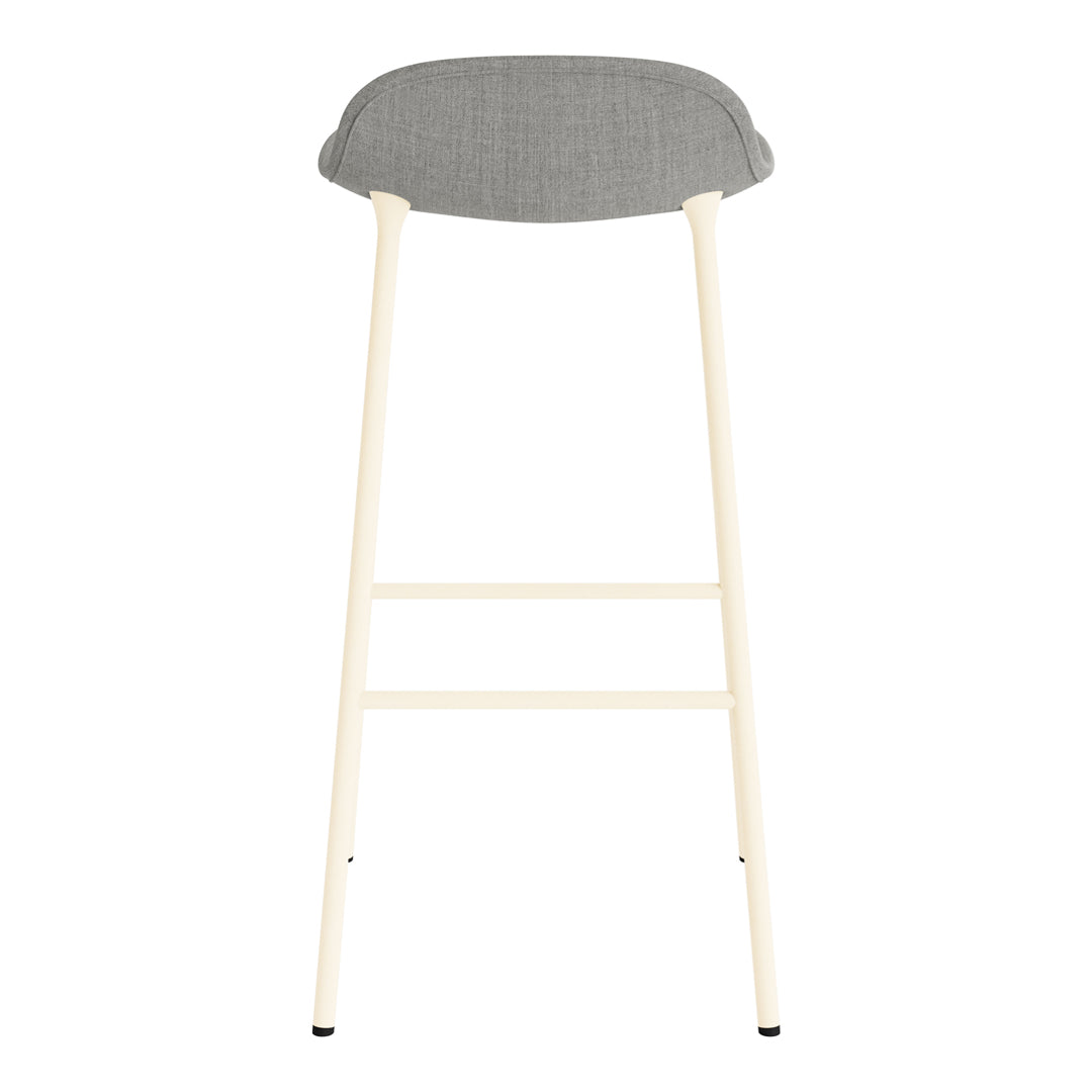 Form Bar Stool - Metal Legs - Upholstered