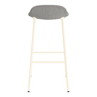 Form Bar Stool - Metal Legs - Upholstered