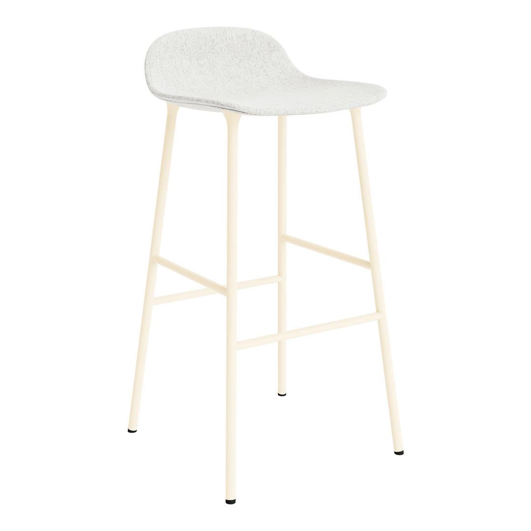 Form Bar Stool - Metal Legs - Upholstered