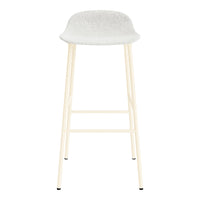 Form Bar Stool - Metal Legs - Upholstered