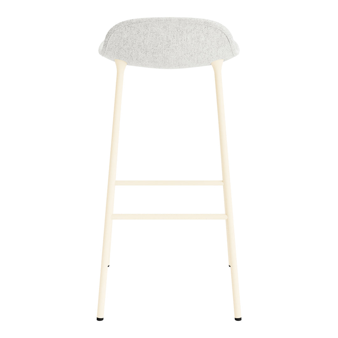Form Bar Stool - Metal Legs - Upholstered