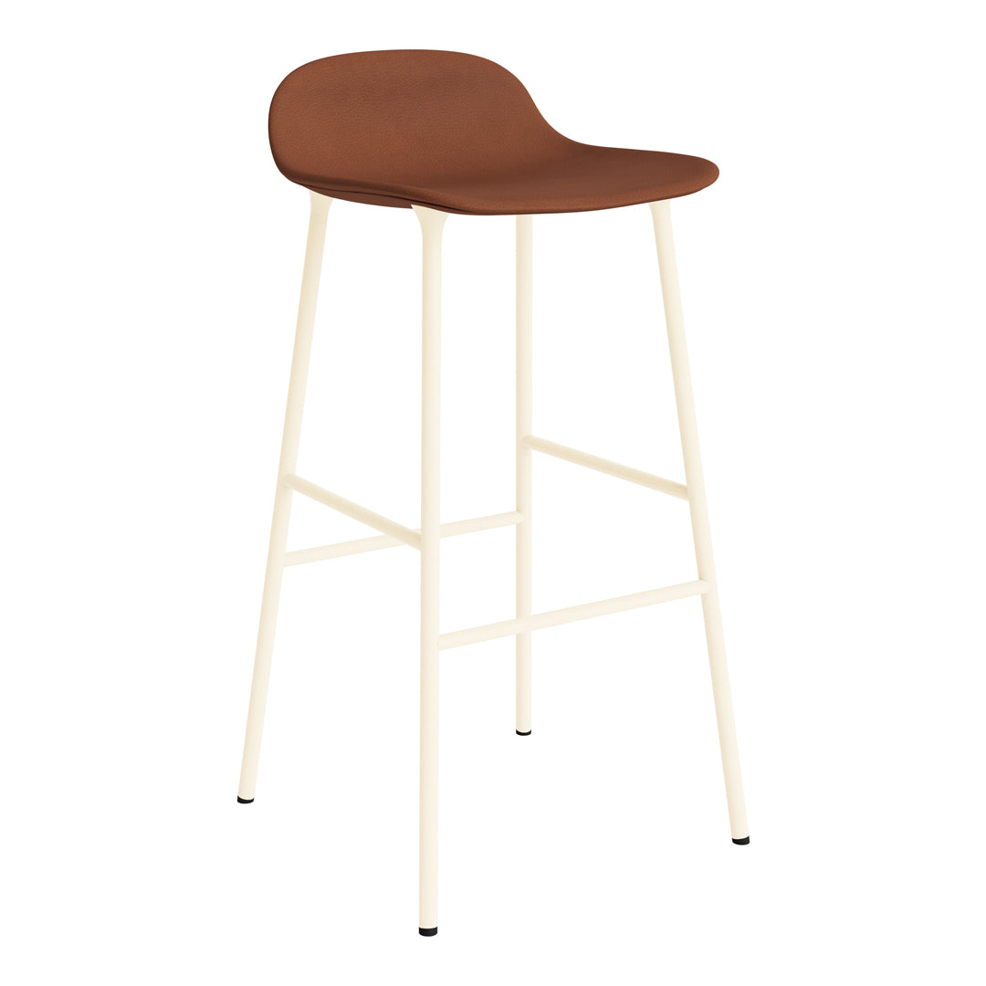 Form Bar Stool - Metal Legs - Upholstered