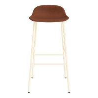 Form Bar Stool - Metal Legs - Upholstered