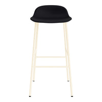 Form Bar Stool - Metal Legs - Upholstered