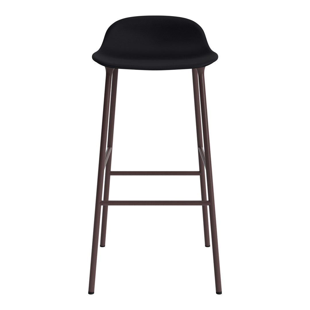 Form Bar Stool - Metal Legs - Upholstered