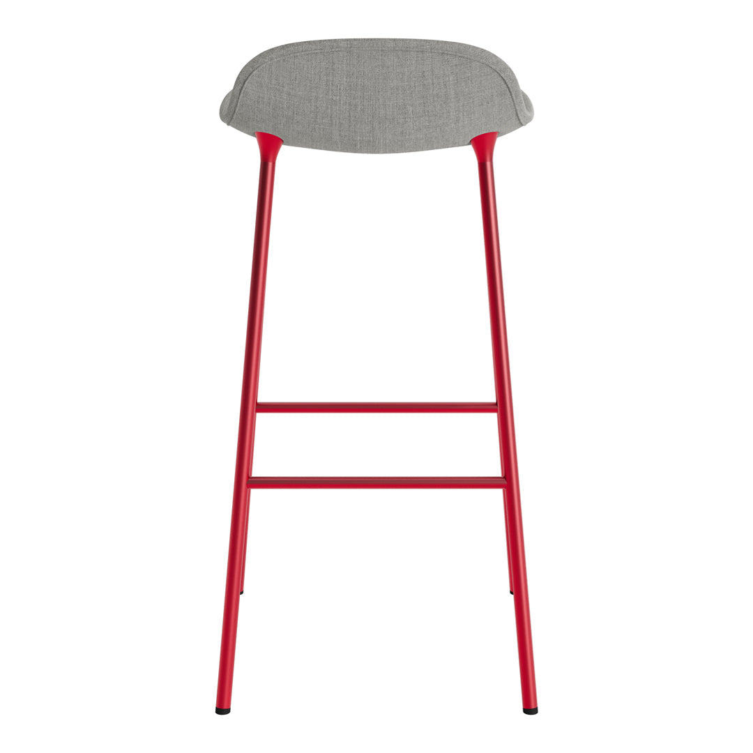 Form Bar Stool - Metal Legs - Upholstered