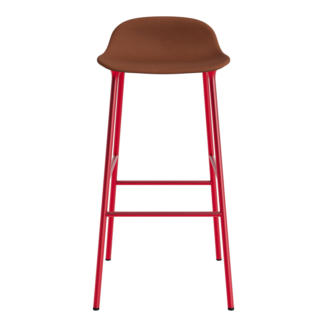 Form Bar Stool - Metal Legs - Upholstered
