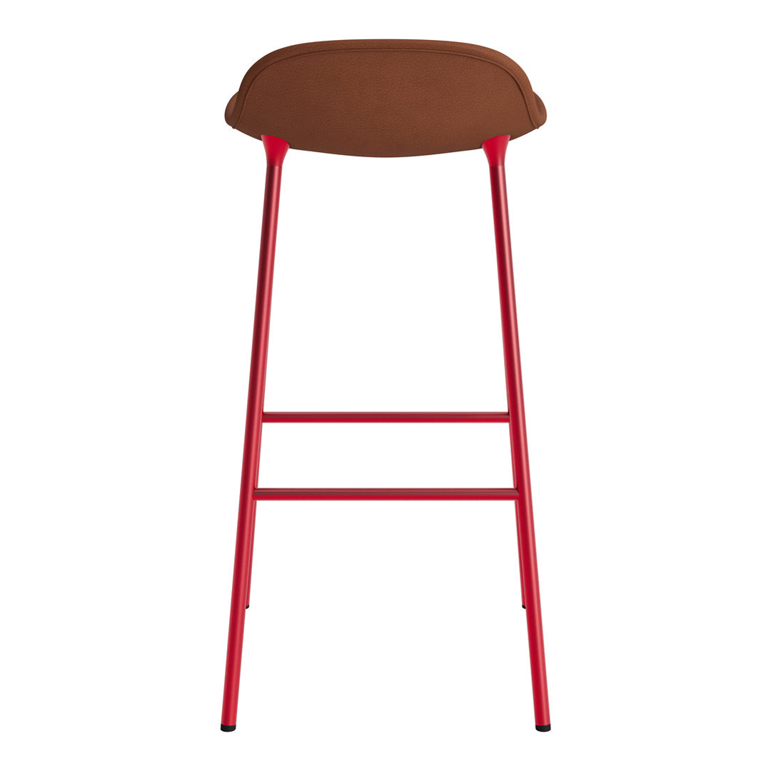 Form Bar Stool - Metal Legs - Upholstered
