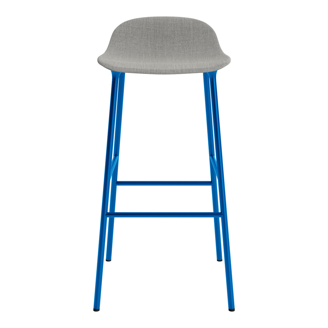 Form Bar Stool - Metal Legs - Upholstered