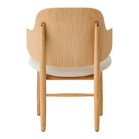 The Penguin Wooden Lounge Chair - Seat Upholstered