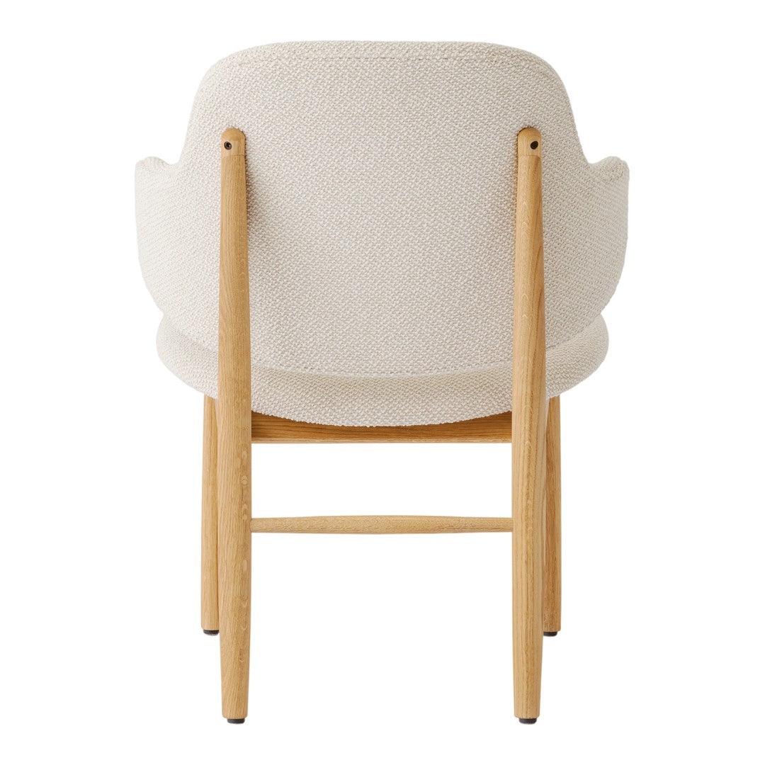 The Penguin Wooden Lounge Chair - Fully Upholstered