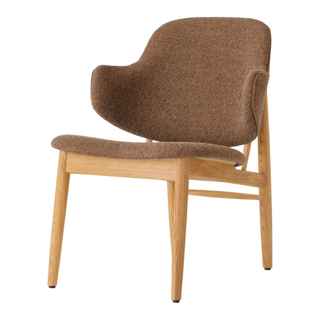The Penguin Wooden Lounge Chair - Fully Upholstered