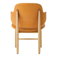 The Penguin Wooden Lounge Chair - Fully Upholstered