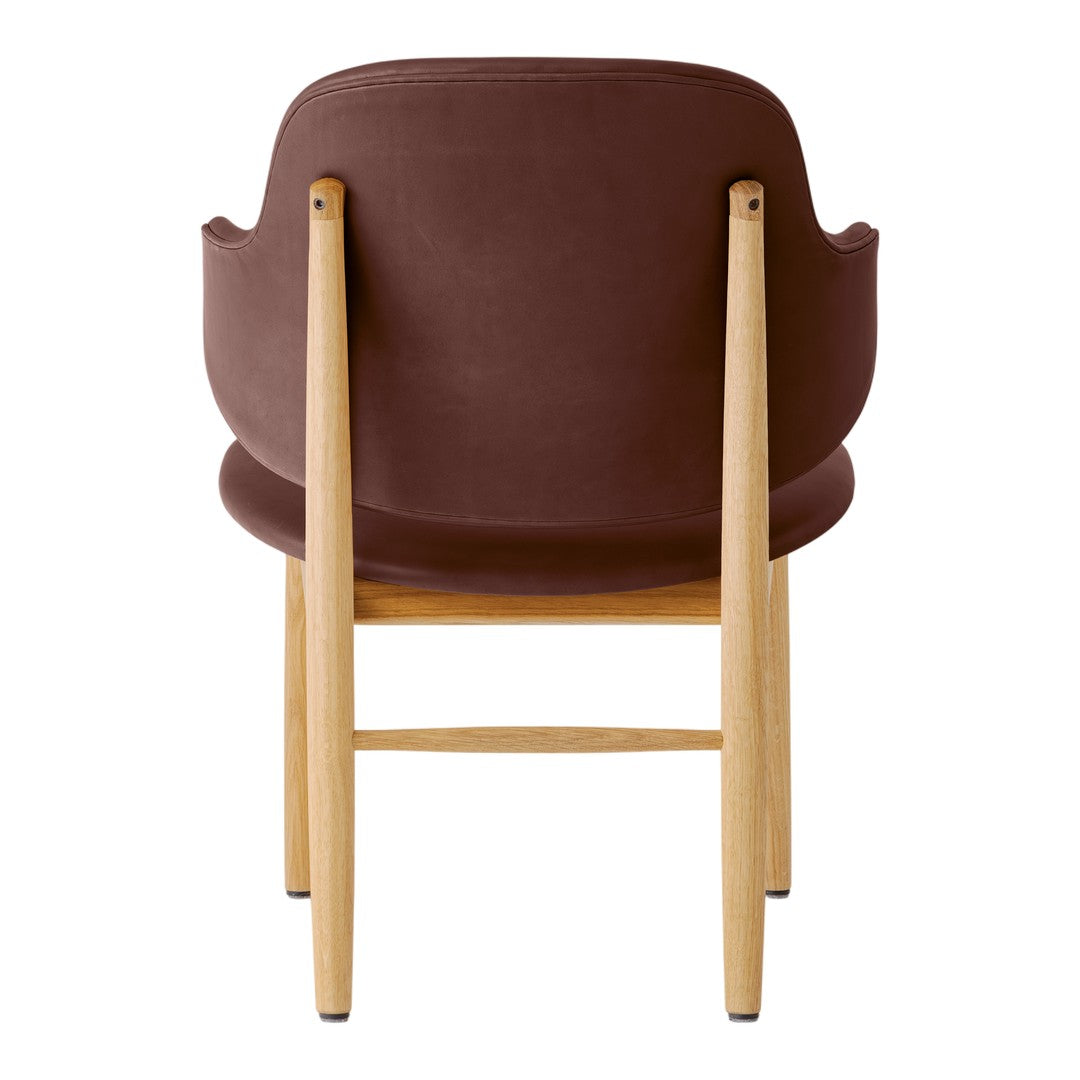 The Penguin Wooden Lounge Chair - Fully Upholstered