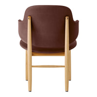 The Penguin Wooden Lounge Chair - Fully Upholstered