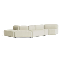 Rope 5-Seater Curved Armless Modular Sofa