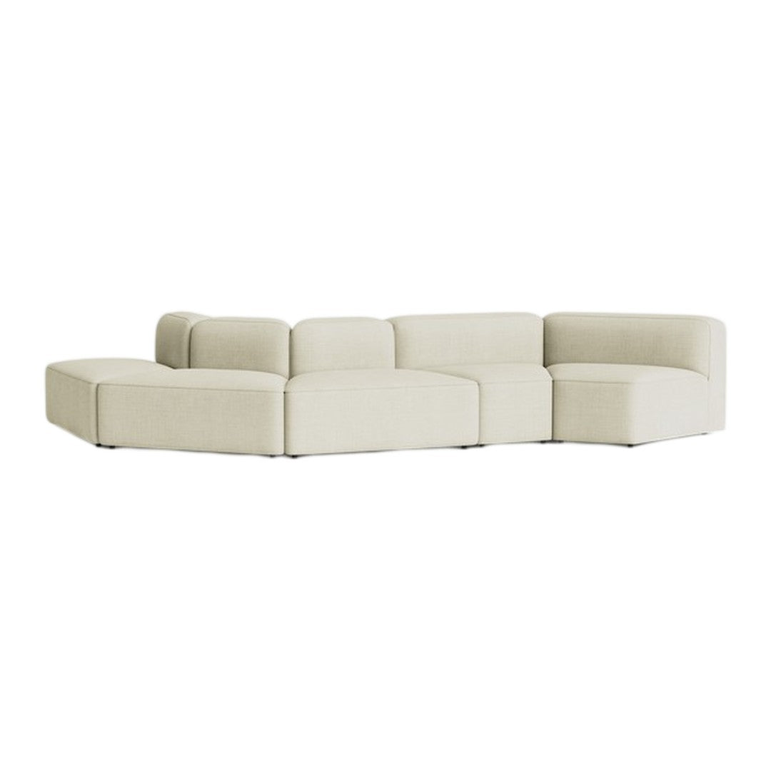 Rope 5-Seater Curved Armless Modular Sofa