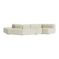 Rope 5-Seater Curved Armless Modular Sofa