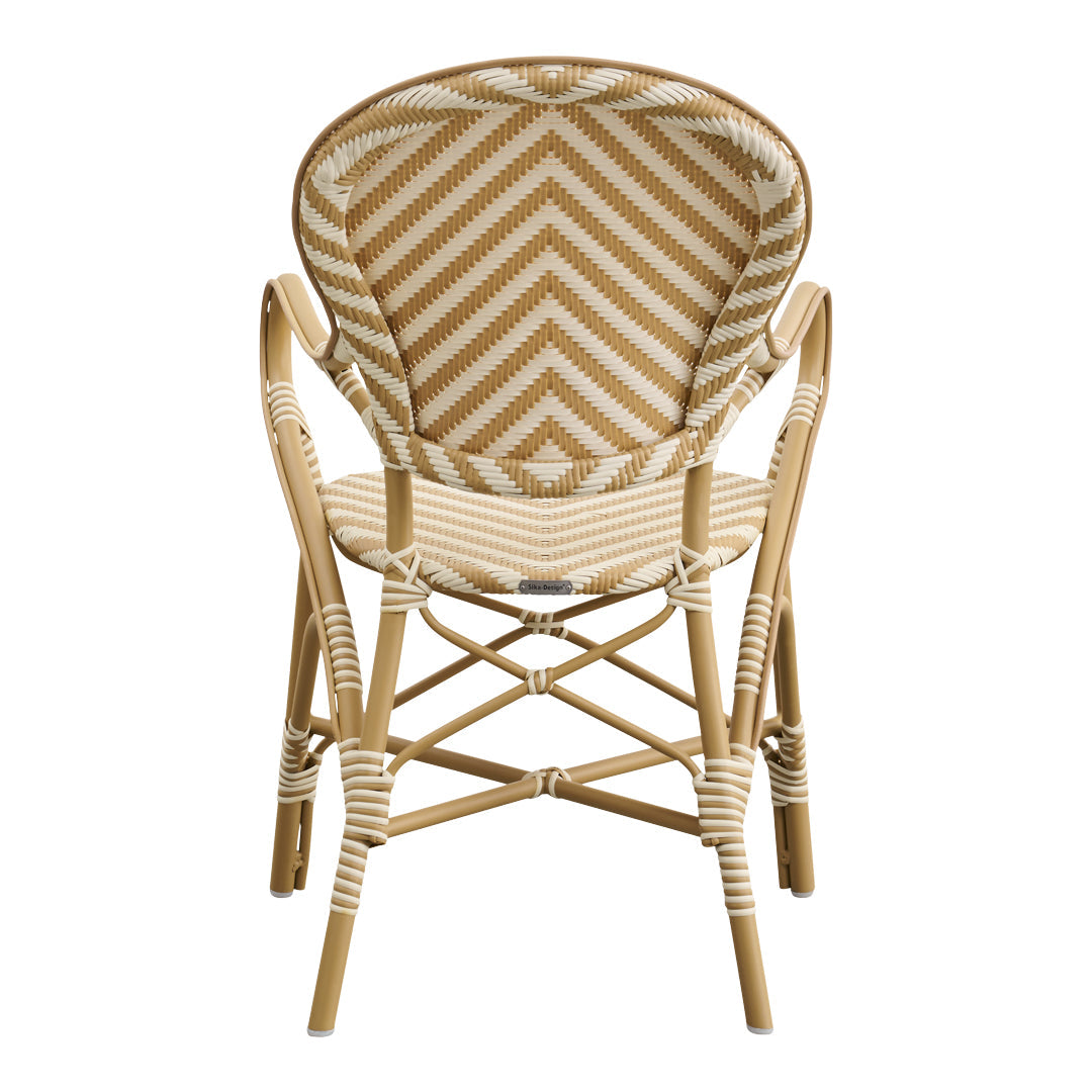 Isabell Armchair - AluRattan Outdoor - Stackable