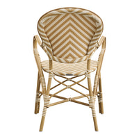 Isabell Armchair - AluRattan Outdoor - Stackable