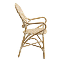 Isabell Armchair - AluRattan Outdoor - Stackable