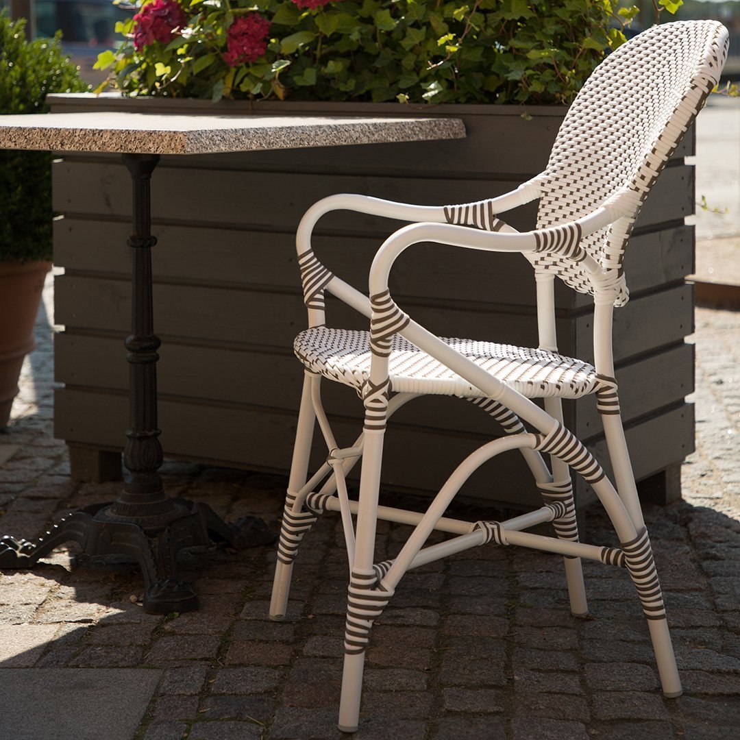 Isabell Armchair - AluRattan Outdoor - Stackable