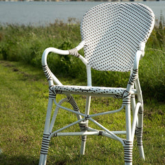 Isabell Armchair - AluRattan Outdoor - Stackable