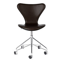 Series 7 Swivel Chair - Wood - Front Upholstered