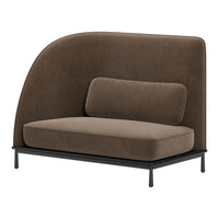 Arc High Back Modular Sofa - Left
