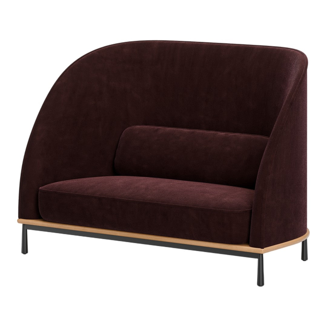 Arc High Back Loveseat