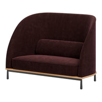 Arc High Back Loveseat