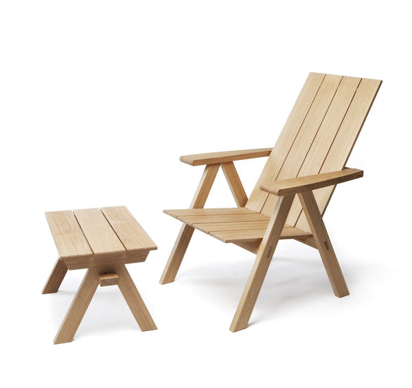 Natural wood finish with horizontal slats, featuring a minimalist design and light oak color.