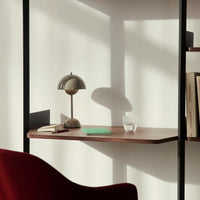 Rombe IF2 Modular Shelving System - Full Bay Shelves + Desk