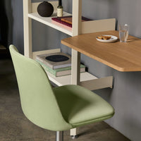 Rombe IF2 Modular Shelving System - Full Bay Shelves + Desk