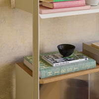 Rombe IF3 Modular Shelving System - Full Bay Shelves + Cabinet