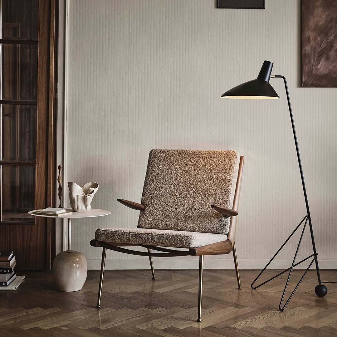 andTradition Tripod HM8 Floor Lamp by Hvidt Molgaard Danish