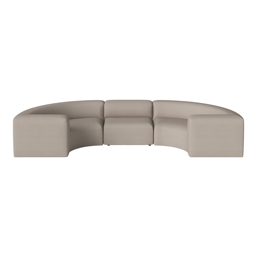 Angle Curved Semi-Circular Sofa