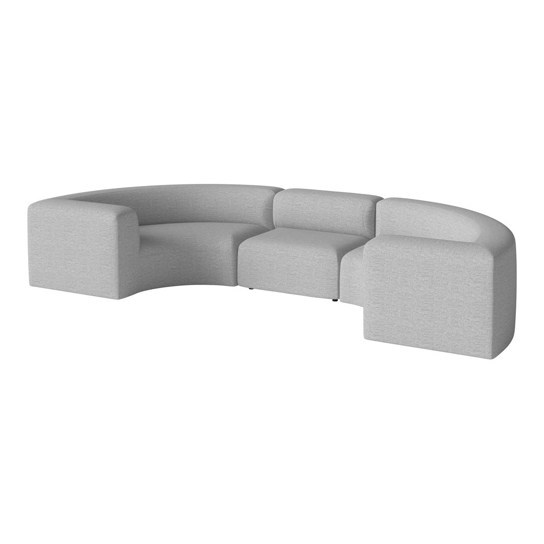 Angle Curved Semi-Circular Sofa