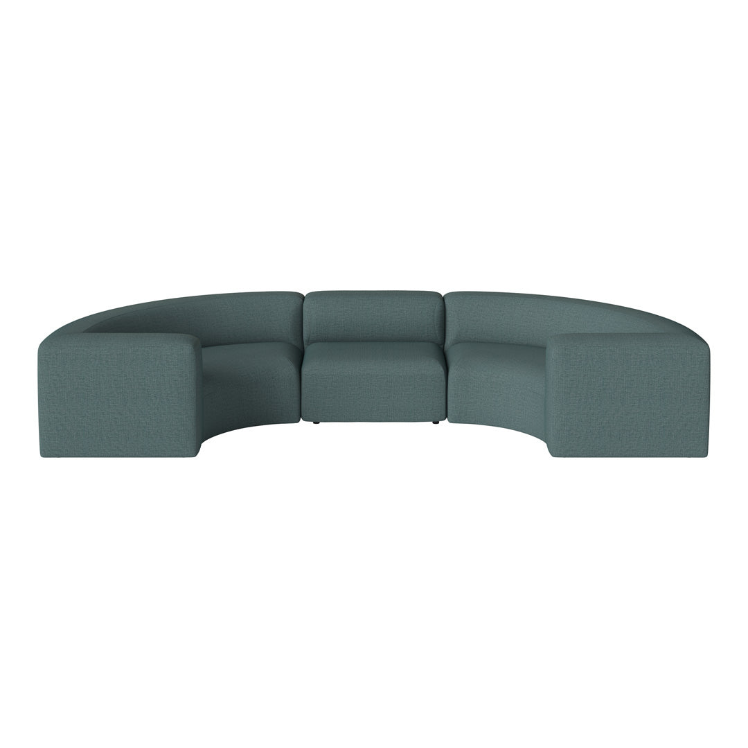Angle Curved Semi-Circular Sofa
