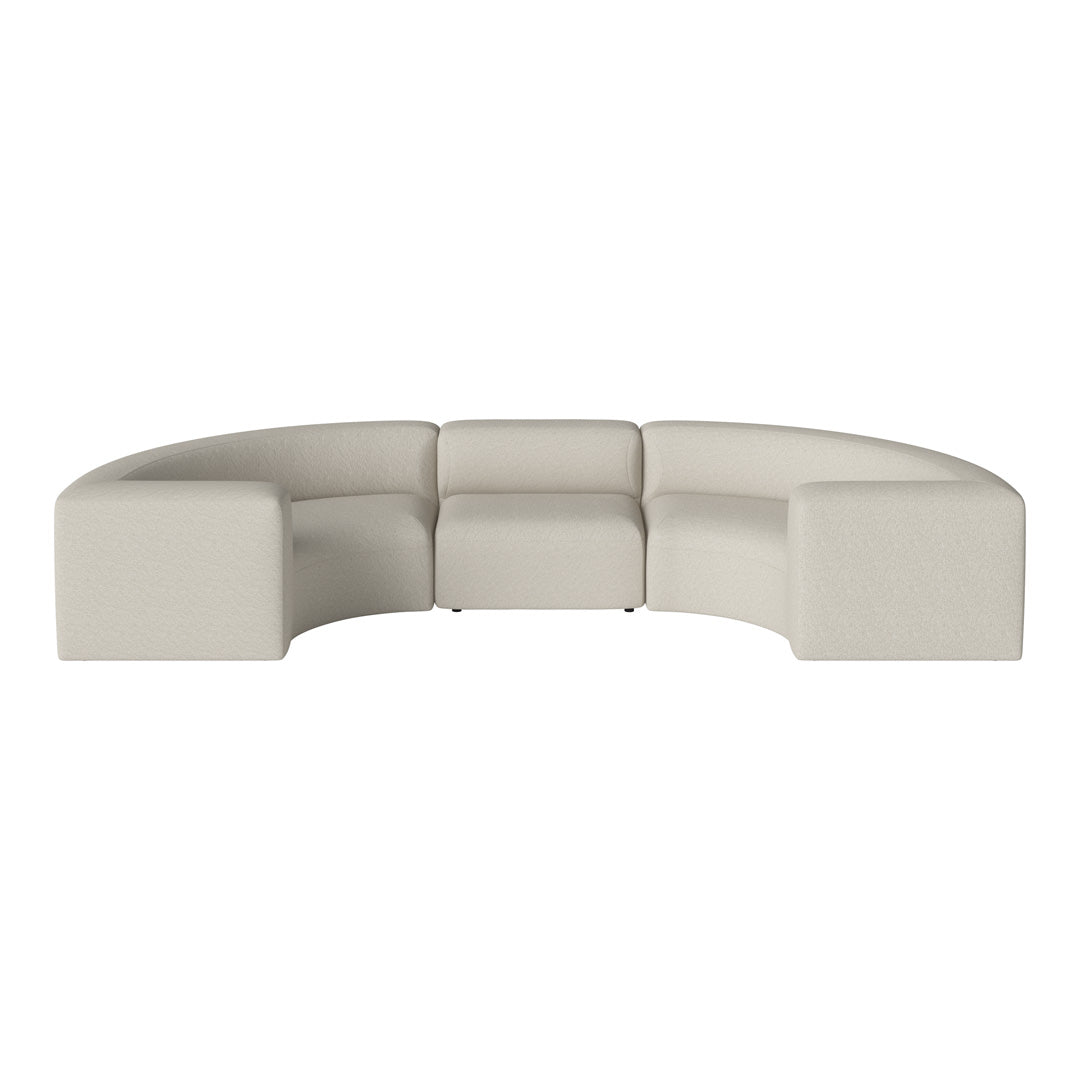 Angle Curved Semi-Circular Sofa