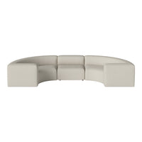 Angle Curved Semi-Circular Sofa