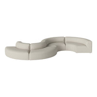 Angle Curved S-Shaped Sofa