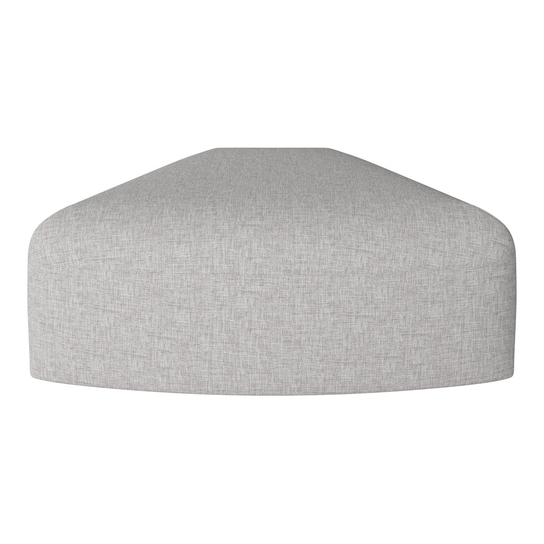 Angle Curved Pouf