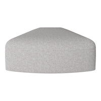 Angle Curved Pouf