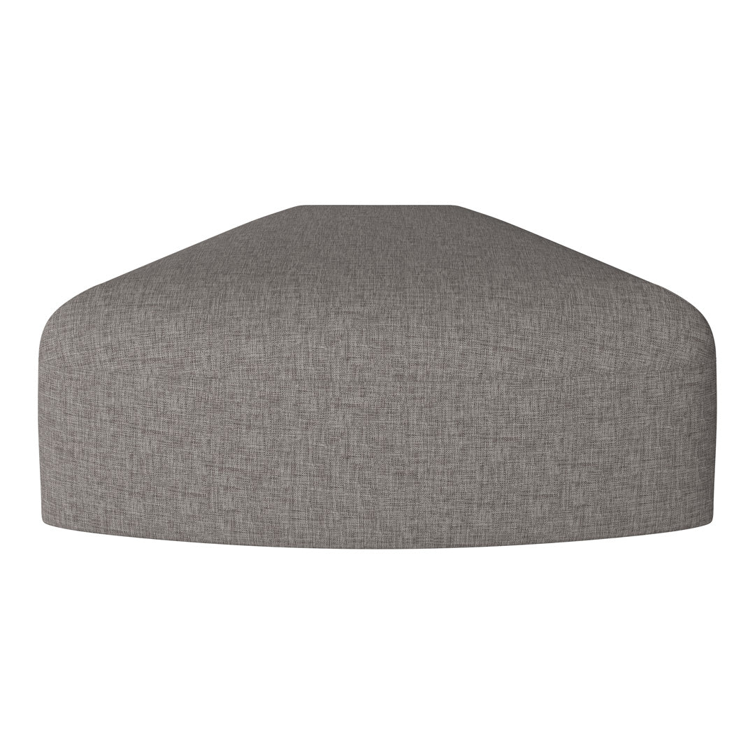 Angle Curved Pouf