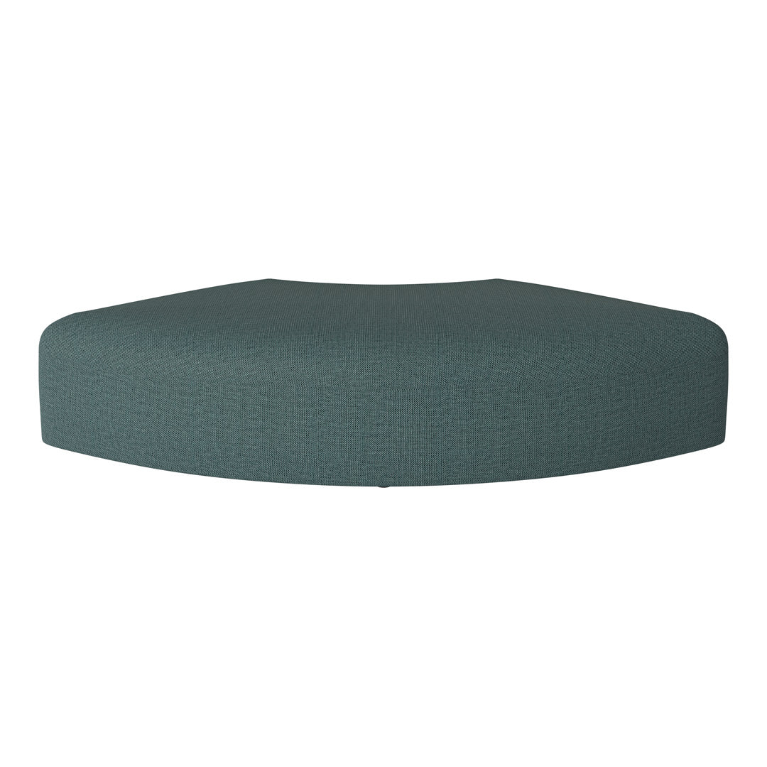 Angle Curved Pouf