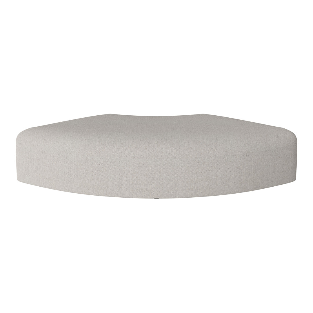 Angle Curved Pouf